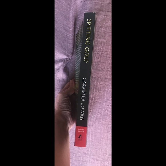 SPITTING GOLD Author Carmella Lowkis Advance Reader’s Edition - Picture 3 of 4